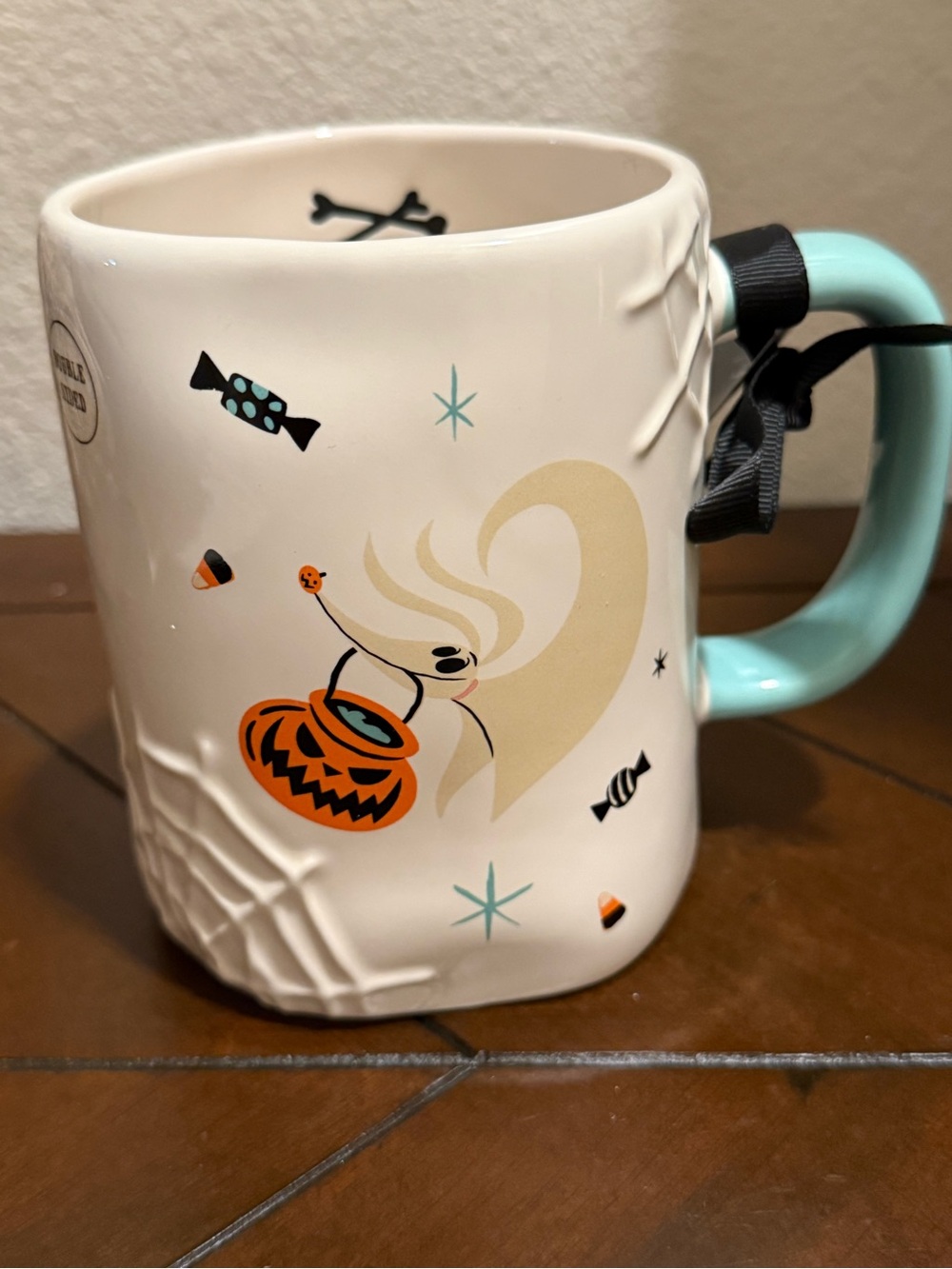 Rae Dunn x Nightmare Before Christmas Mug ‘beware the halloween hound’ NWT